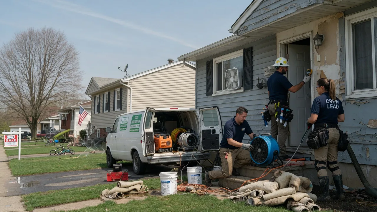 Flood Cleanup in Trenton, TN near me